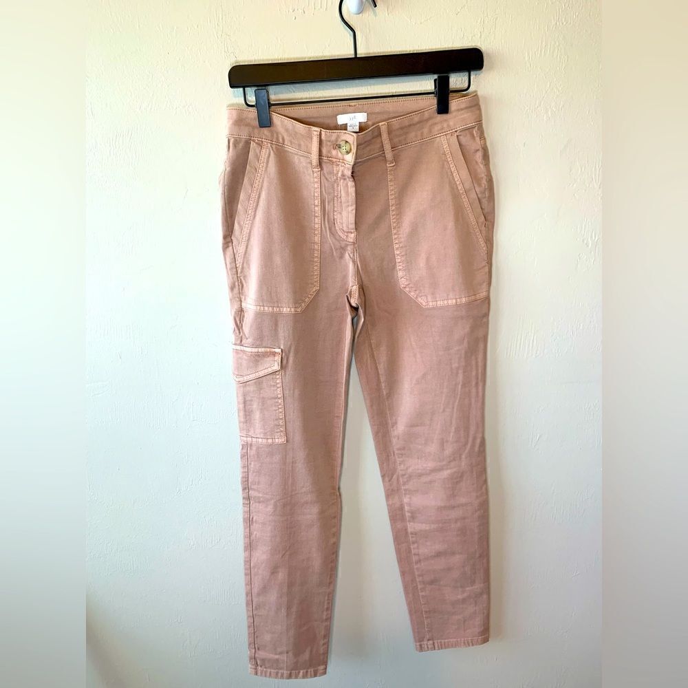 J Jill dusty pink jeans size 4